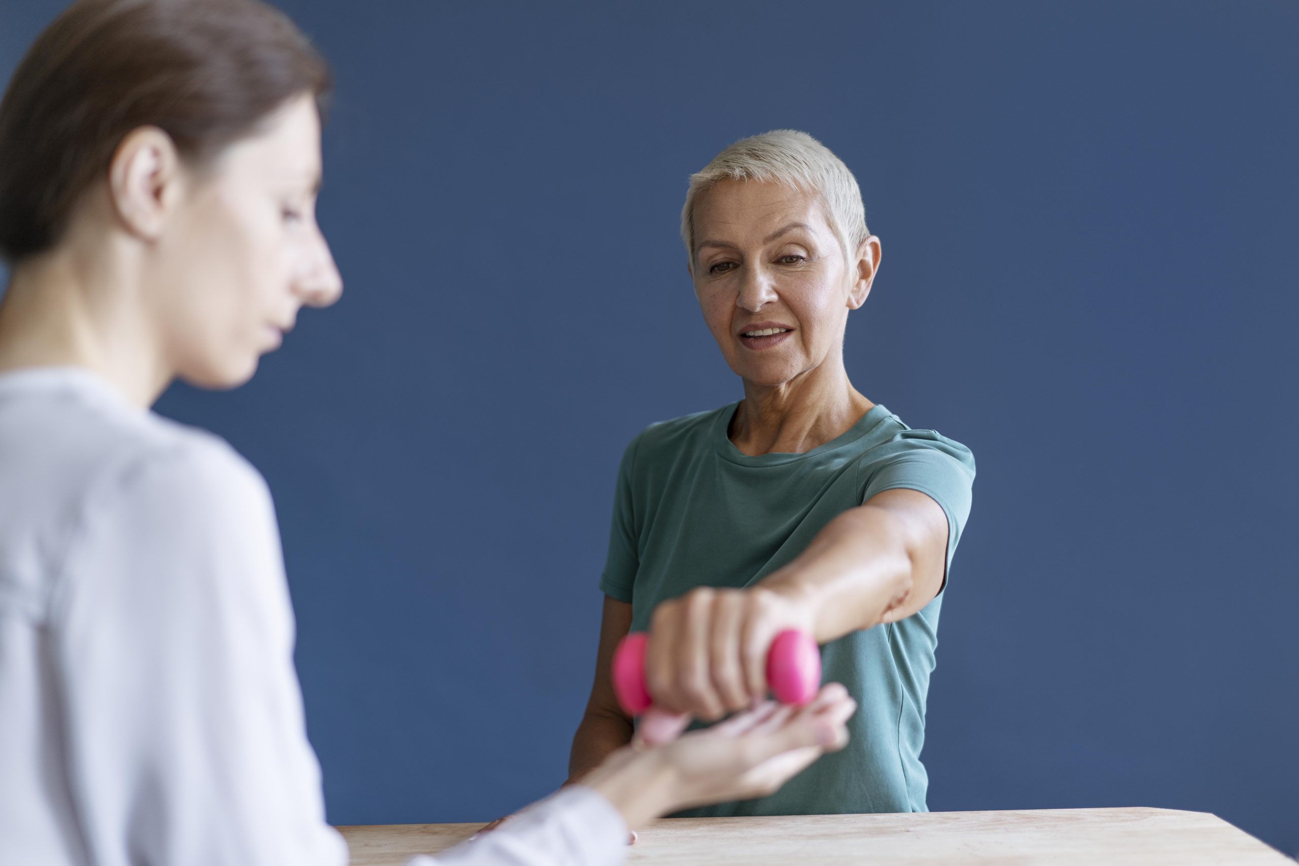 Neurologische Physiotherapie-Behandlung nach Bobath-Konzept im Therapie Zentrum Augsburg